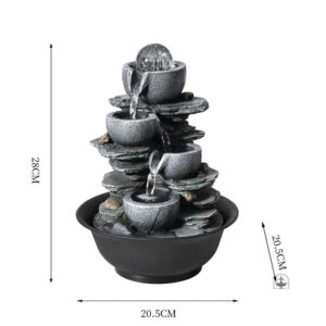 Fontaine Zen compacte pour un coin de sérénité