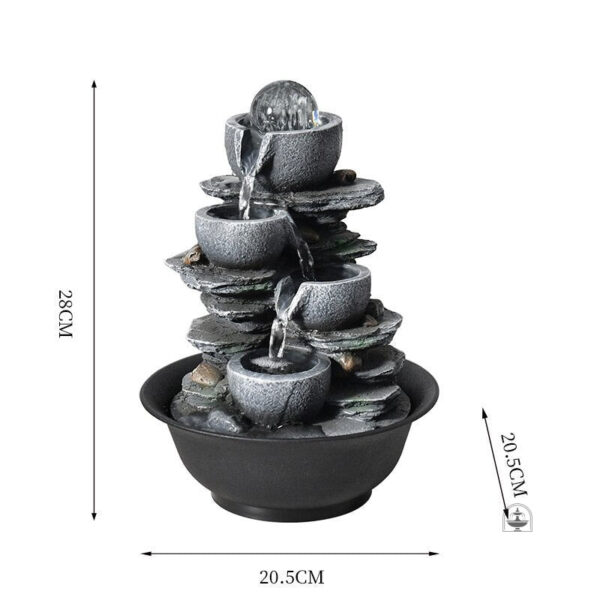 Fontaine Zen compacte pour un coin de sérénité