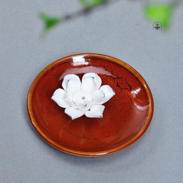 Porte encens lotus, idéal pour la méditation et la relaxation