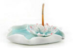Porte encens lotus élégant pour une ambiance zen