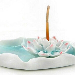 Porte encens lotus élégant pour une ambiance zen