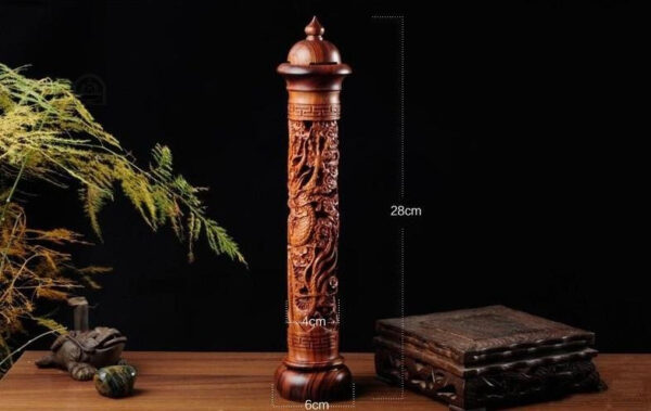 Fontaine à encens en bois pour diffuser des arômes relaxants
