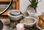 Élément de décoration Zen, fontaine apaisante pour espace de vie
